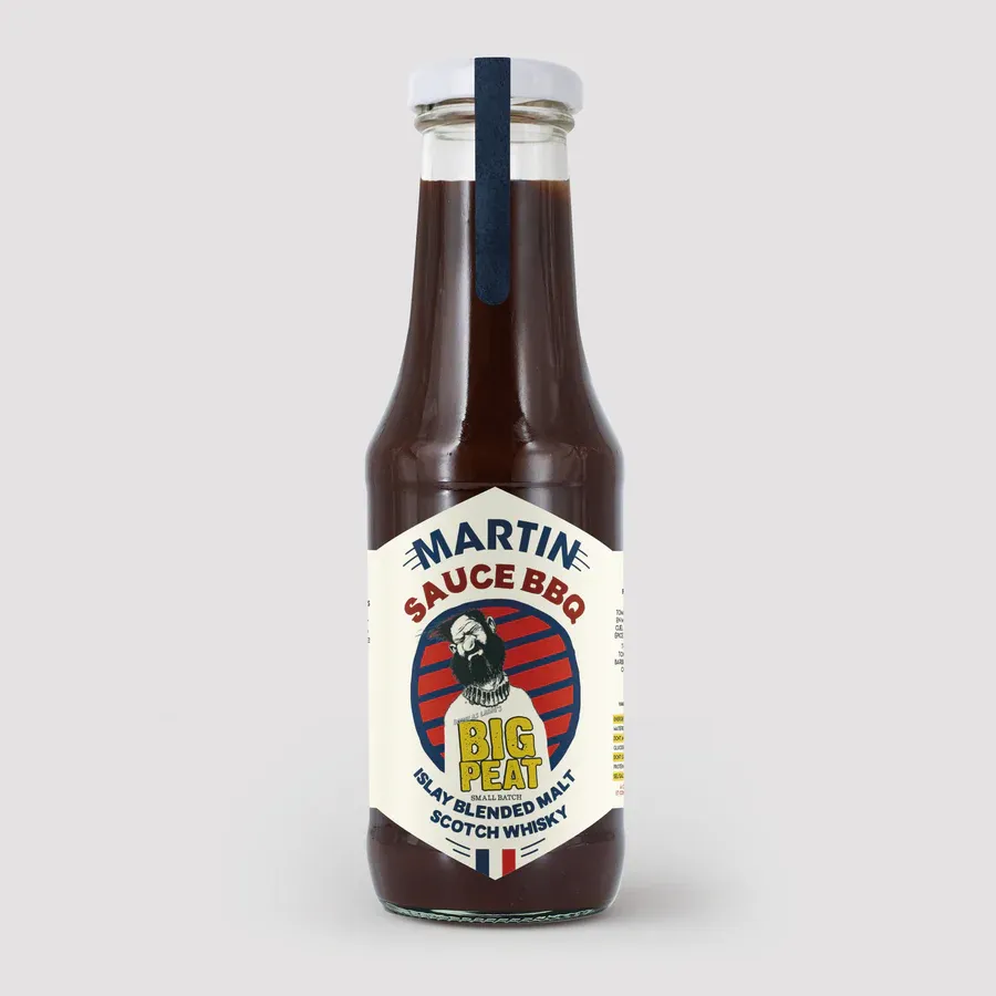 Sauce BBQ Big Peat, 350 g - FRANCE