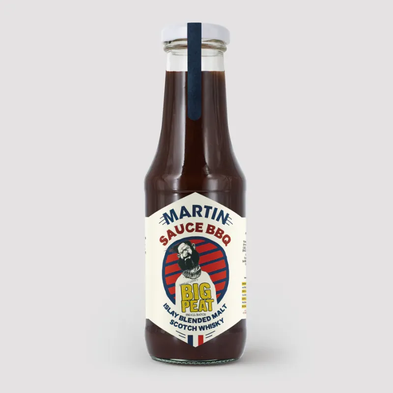 Sauce BBQ Big Peat, 350 g - FRANCE