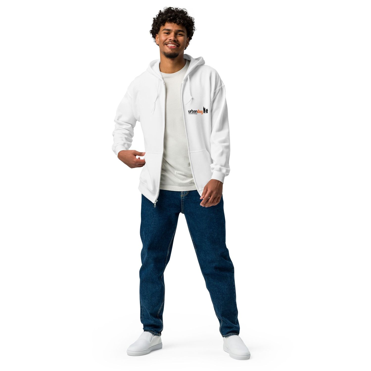Urbandog Streetwear Premium Zipped Hoodie 1