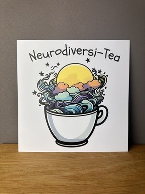 Neurodiversi-Tea - Großer Print auf Premiumkarton