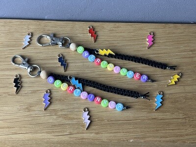 Words &amp; Names Keychains