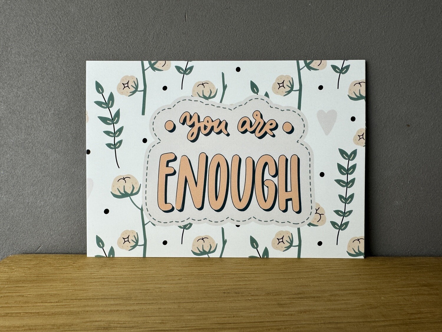 You are enough - Postkarte