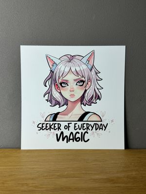 Seeker of everyday magic ✨ Print mittelgroß