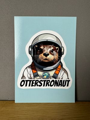 Otterstronaut Otter Astronaut - Postkarte