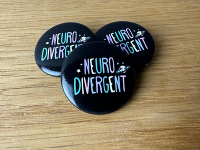Neurodivergent - Button