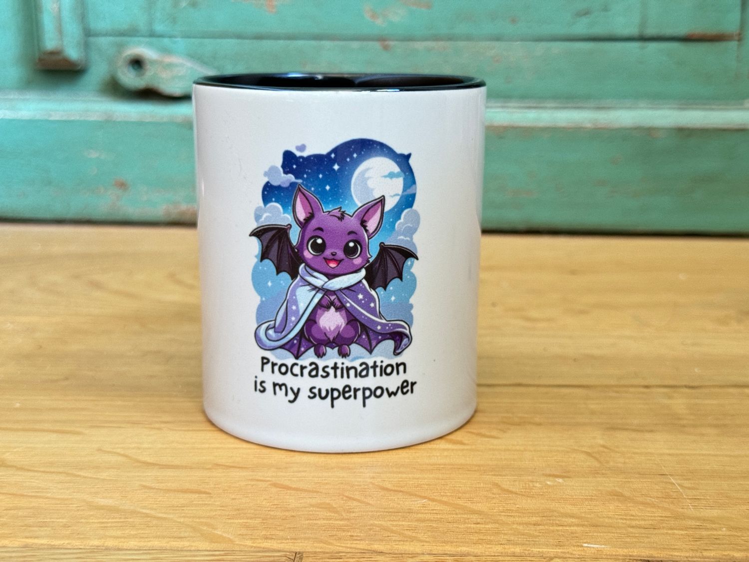 Procrastination is my superpower Fledi 🦇 Tasse