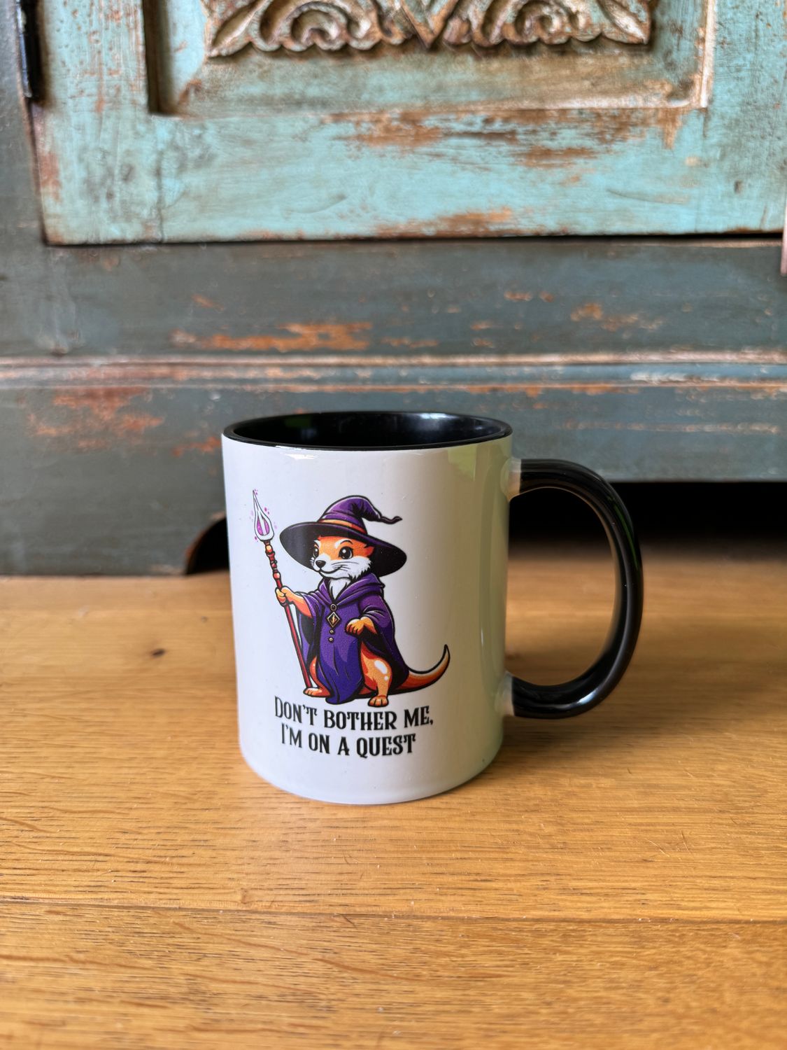 Don‘t bother me I’m on a quest - Wiesel Wizard - Tasse