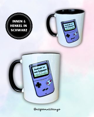 Smalltalk ist mein Endgegner Gameboy - Tasse 👾