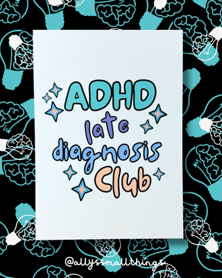ADHD Late diagnosis club - Karte