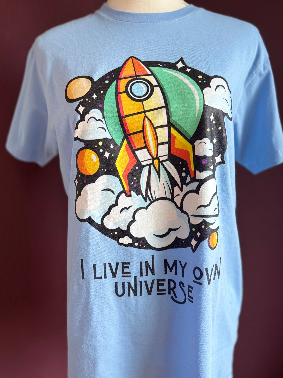 My own universe Rakete 🚀 T-Shirt, Shirt Bio, Fairtrade, Weltall, Space