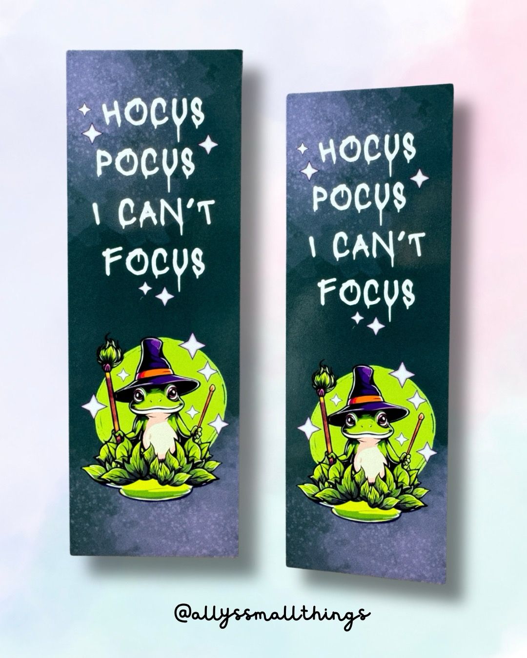 Hocus Pocus Frosch 🐸 Lesezeichen, Lesen, ADHS, Buch, Neurodivergent