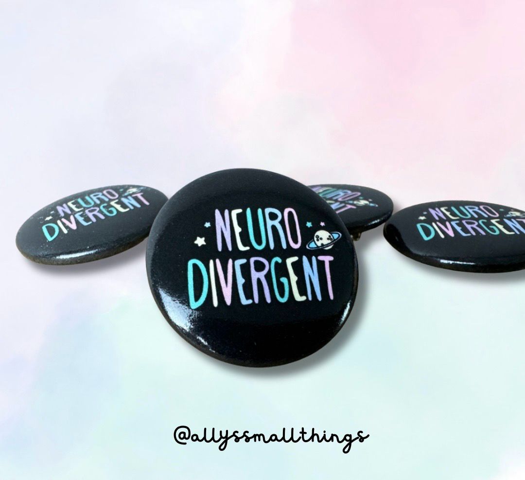 Neurodivergent - Button