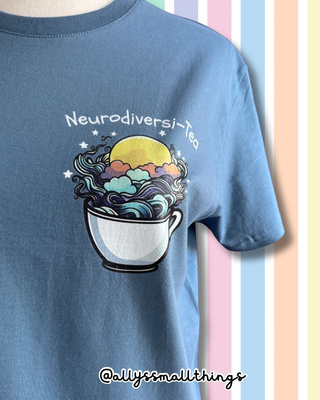 Neurodiversitea - T-Shirt, Shirt, Fairtrade, Bio-Baumwolle, Neurodivergent, Tee, Tasse