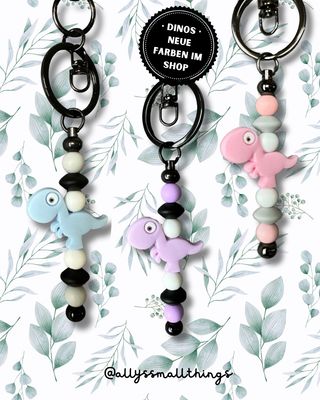 Cute Dino 🦕 Schlüsselanhänger Dinosaurier, Anhänger