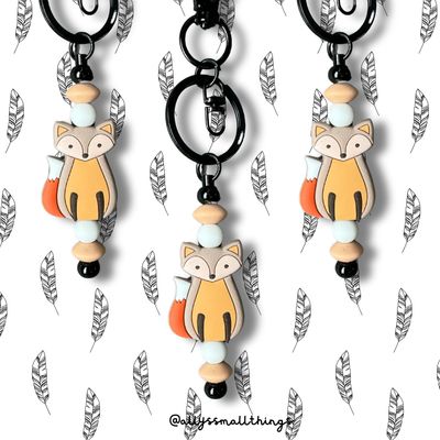 Foxy vibes Fuchs - Schlüsselanhänger, Anhänger