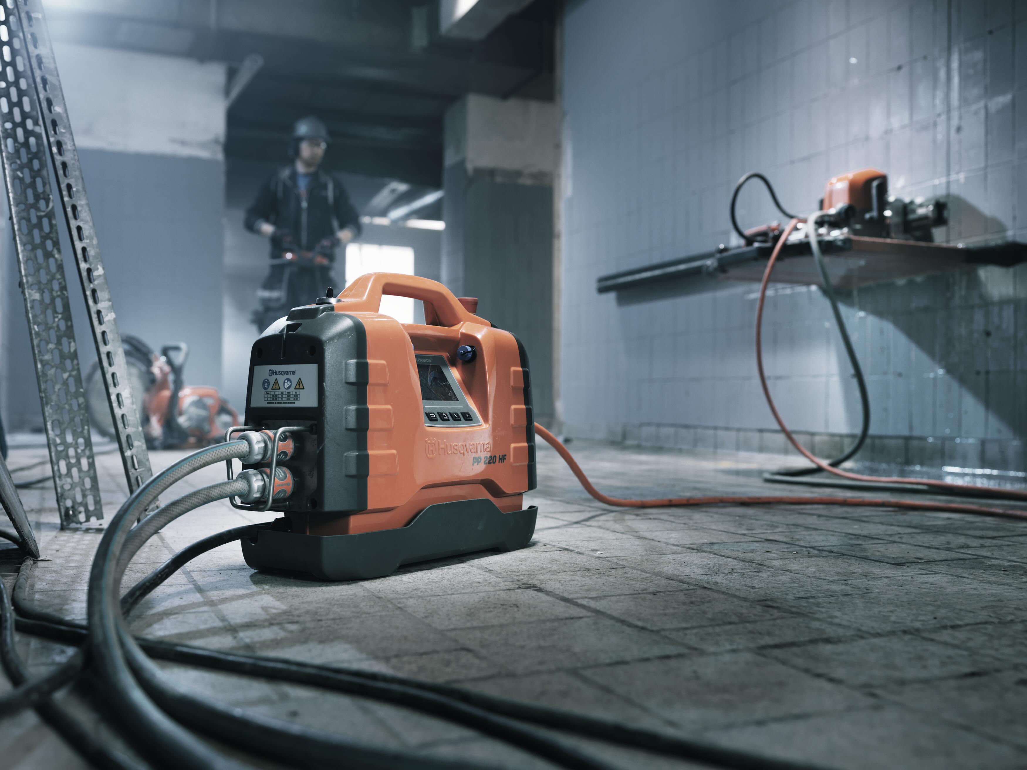 Husqvarna PP 220 966 56 38-03 Water-Cooled Electric Power Pack