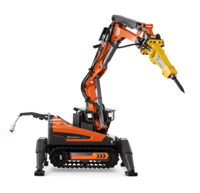 Husqvarna DXR 145 Remote-Controlled Demolition Robot