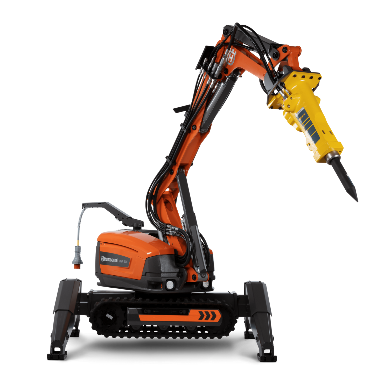 Husqvarna DXR 305 Remote-Controlled Demolition Robot