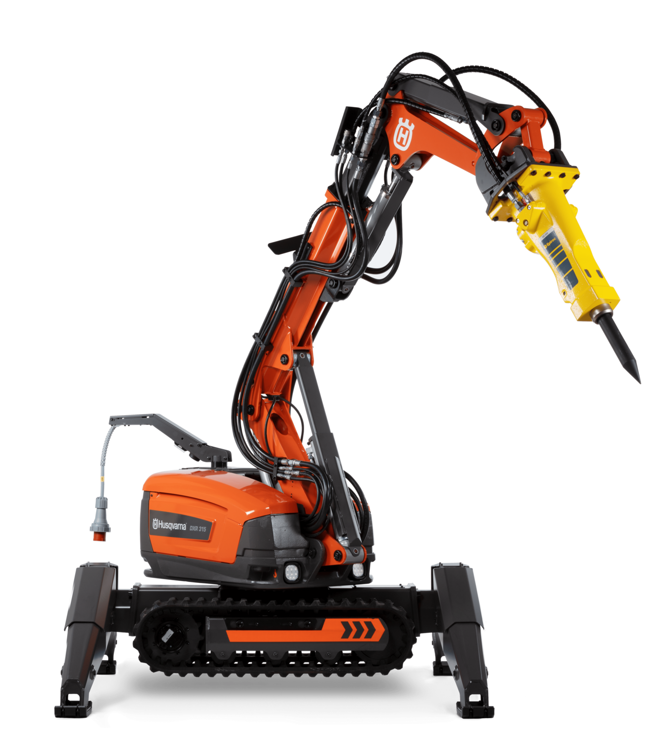 Husqvarna DXR 315 Remote-Controlled Demolition Robot