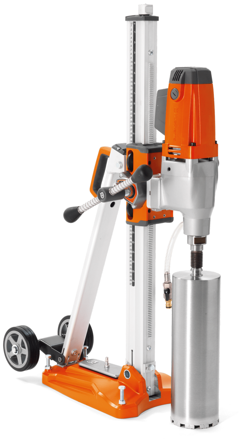 Husqvarna DMS 240 Electric Drill Motor, Stand & Pump