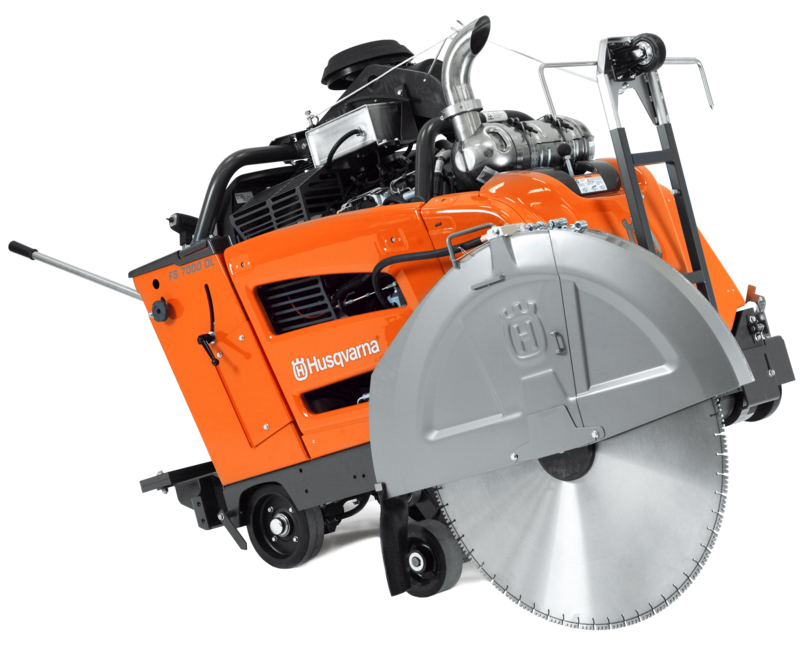 Husqvarna FS 7000 DL Deep-Cutting Walk-Behind Floor Saw
