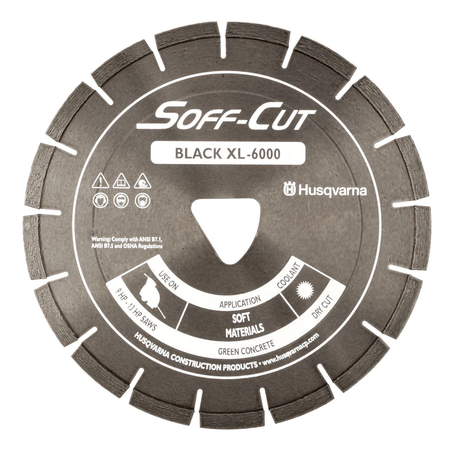 Husqvarna PV-6000 Aggregate Diamond Blade