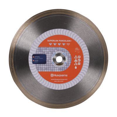 Husqvarna Superlok® Porcelain + Diamond Blade