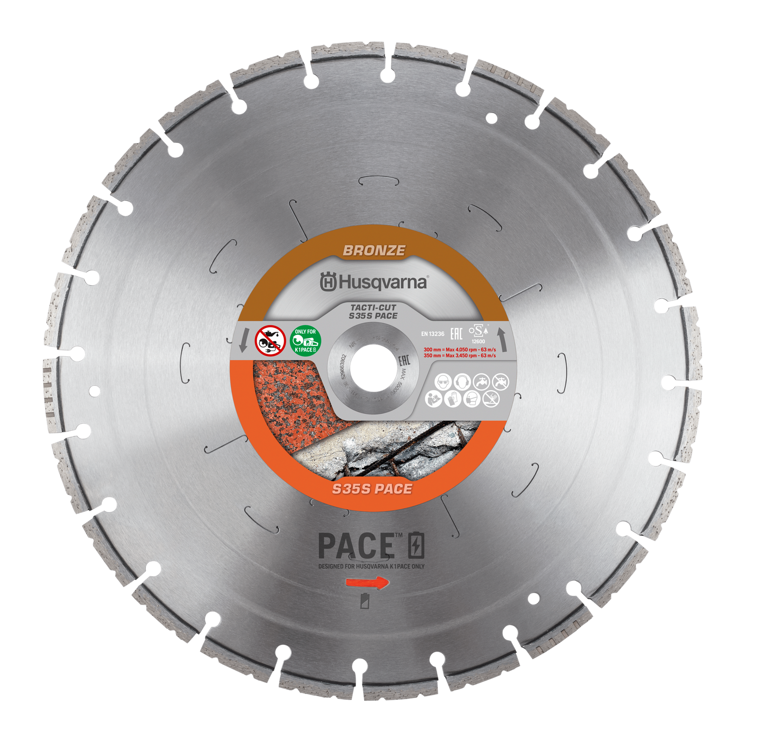 Husqvarna TACTI-CUT S35S PACE Diamond Blade