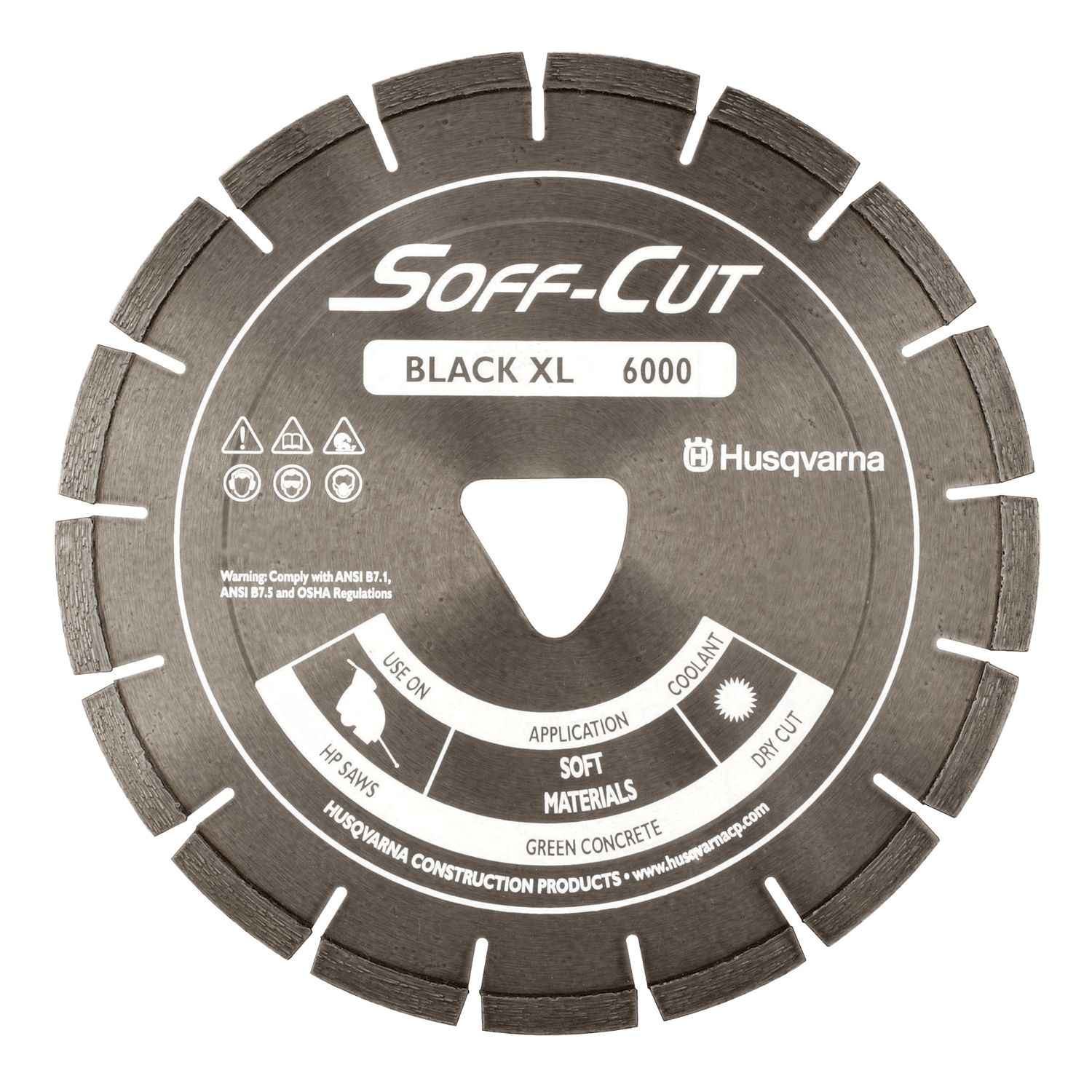 Husqvarna Excel 6000 Aggregate Diamond Blade