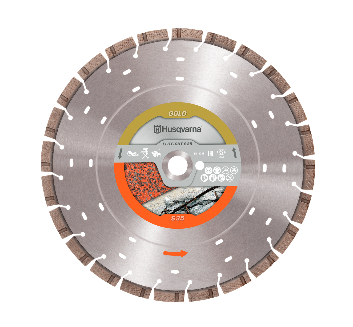 Husqvarna ELITE-CUT S35 EXO-GRIT™ Blade Diamond Blade