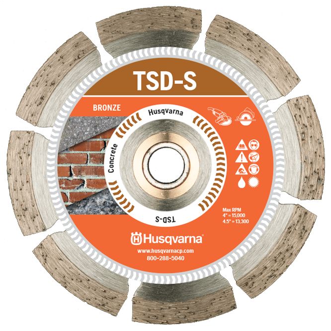 Husqvarna TSD-S Dri Disc® Diamond Blade