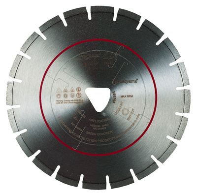 Husqvarna FLX 3000 Series Red with Skid Plate Diamond Blade