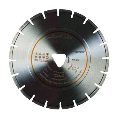 Husqvarna FLX 4000 Series Orange with Skid Plate Diamond Blade