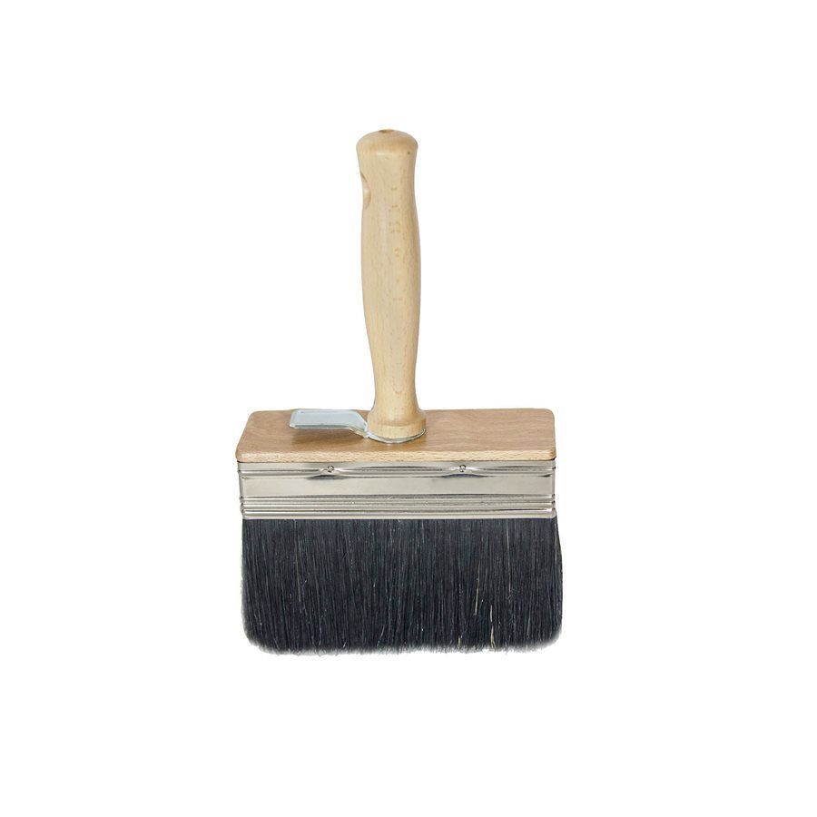 Bon Tool Italian White Wash Brush with Black Bristle