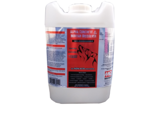 ALPHA05 Alpha Concrete & Mortar Dissolver
