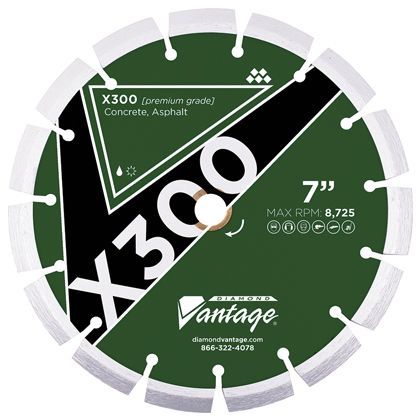 Diamond Vantage X300 Crack Chaser Diamond Blade