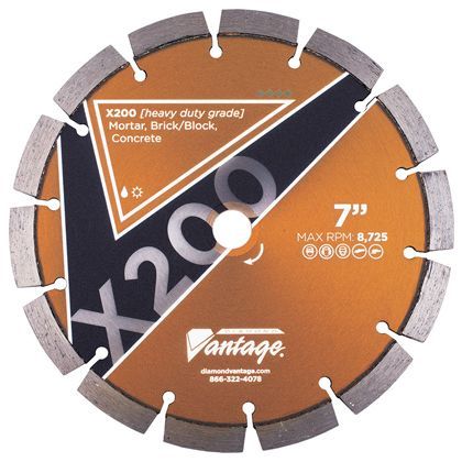Diamond Vantage X200 Tuck Point Diamond Blade