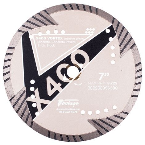 Diamond Vantage X400 Vortex General Purpose Diamond Blade