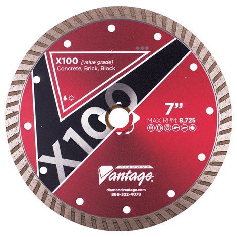 Diamond Vantage X100 General Purpose Diamond Blade