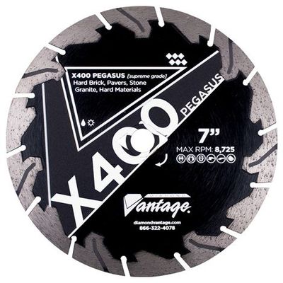 Diamond Vantage X400 Pegasus Hard Material Supreme Diamond Blade