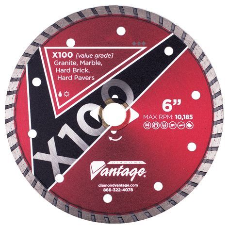 Diamond Vantage X100 Hard Material Value Diamond Blade