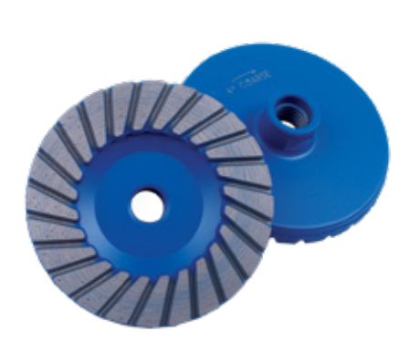 Diamond Vantage Blue Cup Wheel for Natural/Engineered Stone