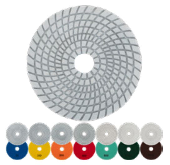 Diamond Vantage General Purpose White Resin Pads