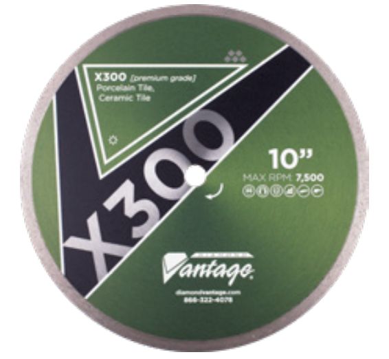 Diamond Vantage X300 Premium Grade General Purpose Diamond Blade