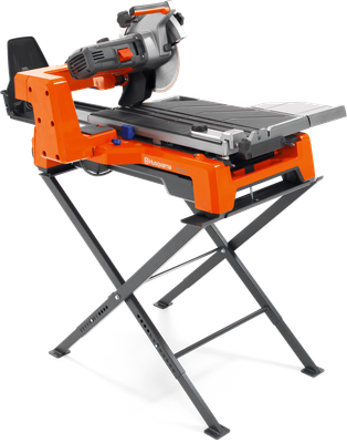 Husqvarna TS 60 Tile Saw with Cart and Rail System