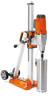Husqvarna DMS 240 Electric Drill Motor, Stand & Pump