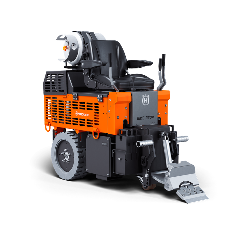 Husqvarna BMS 220P Propane Ride-On Floor Scraper
