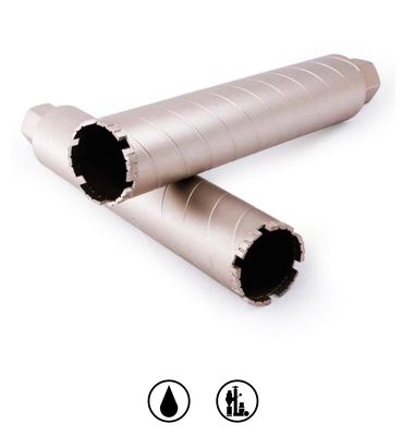 Diamond Vantage X301 ZZ Turbo Hard Concrete Wet Core Bit Diamond Vantage X301 ZZ Turbo Hard Concrete Wet Core Bit