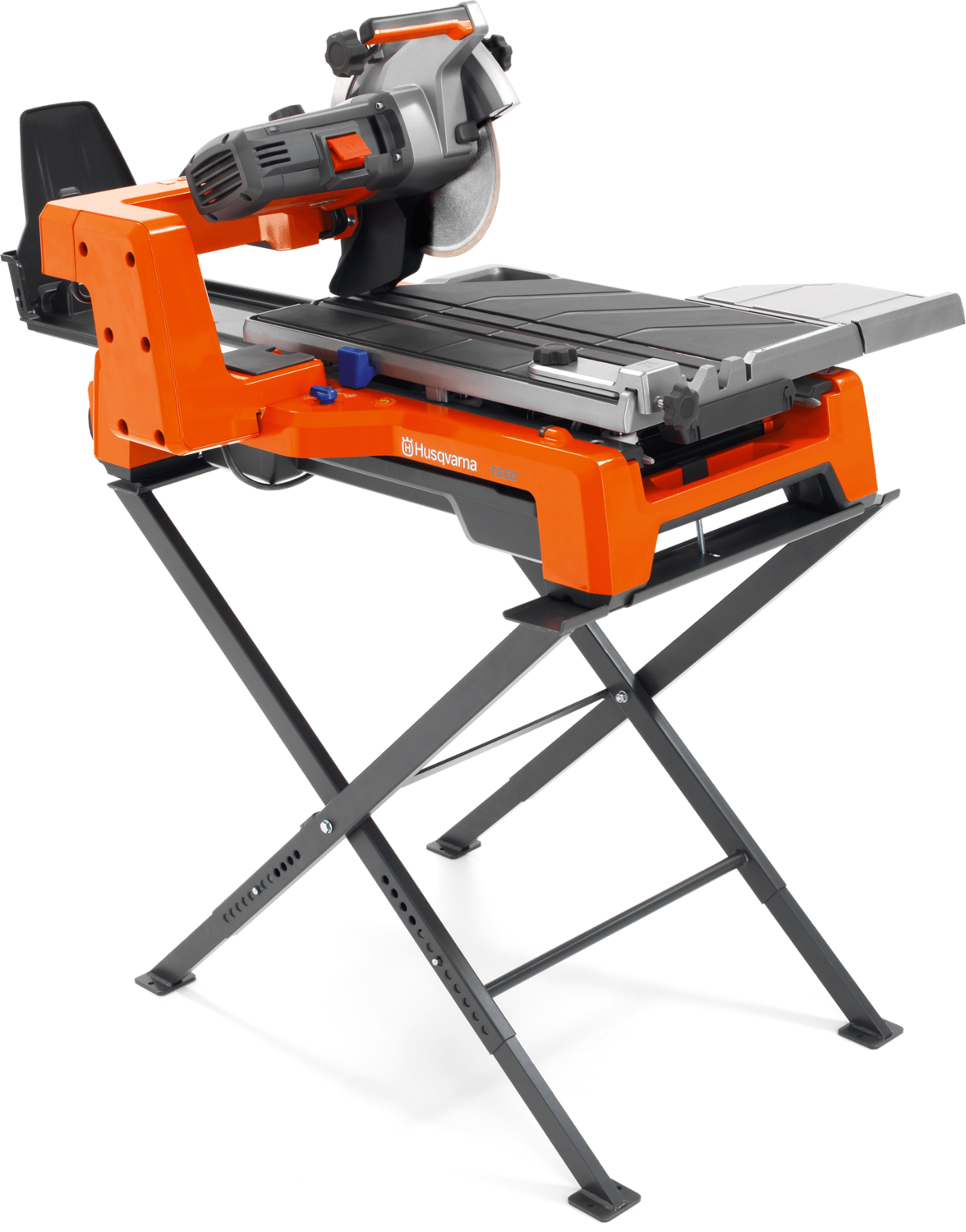 Husqvarna TS 60 Tile Saw with Cart and Rail System