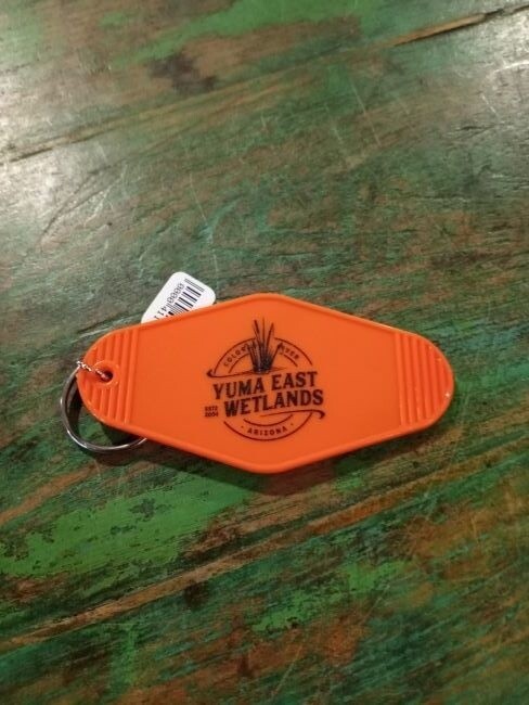 Yuma East Wetlands Orange Motel Key Chain